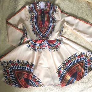 Tribal print dress